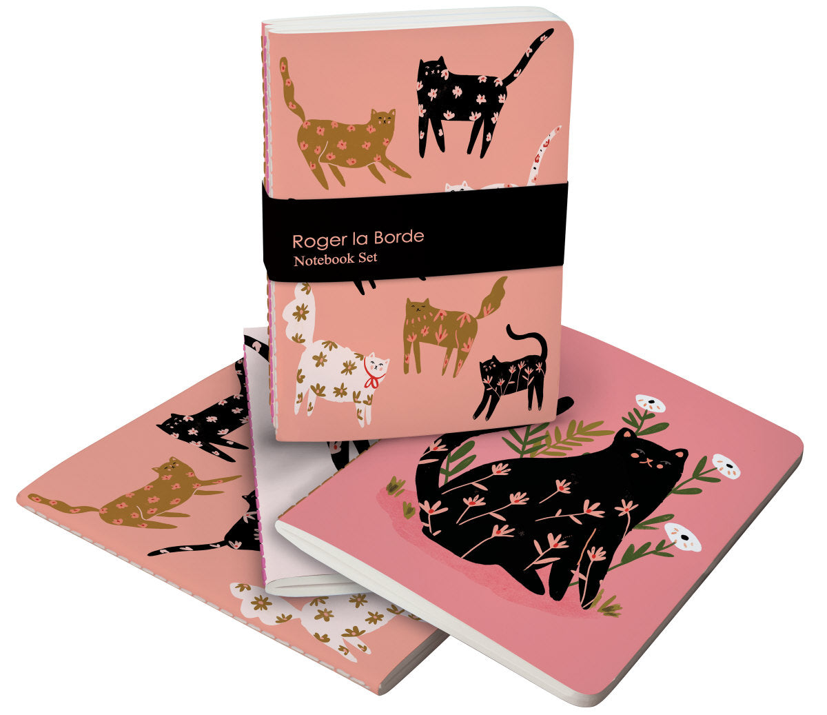 Roger la Borde Cinnamon and Ginger A6 Exercise Books Bundle featuring artwork by Holly Jolley