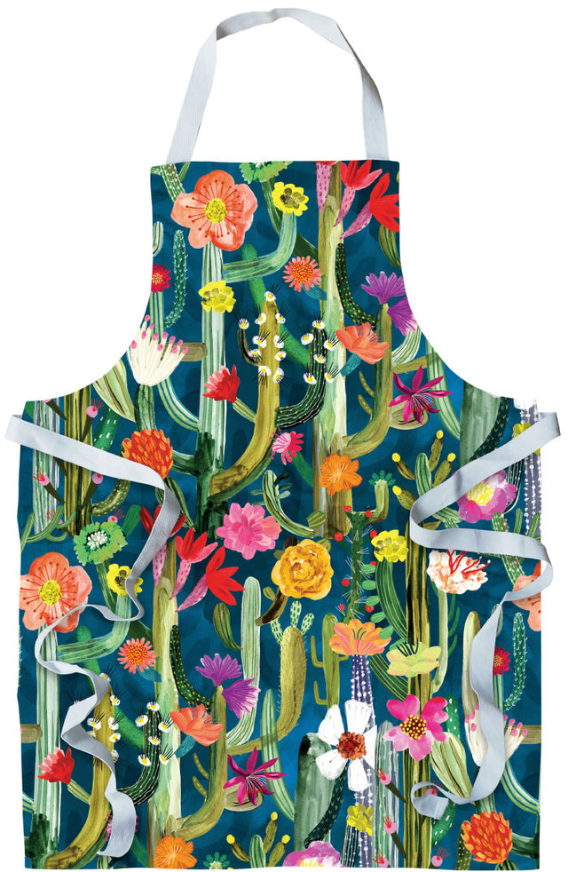 Roger la Borde Cactusland Apron featuring artwork by Katie Vernon