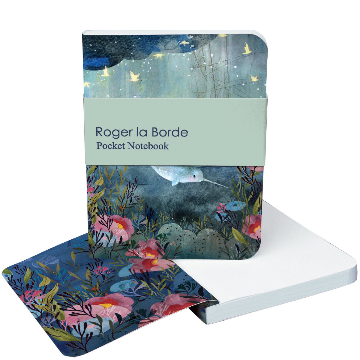 Roger la Borde Sea Dreams Pocket Notebook featuring artwork by Kendra Binney