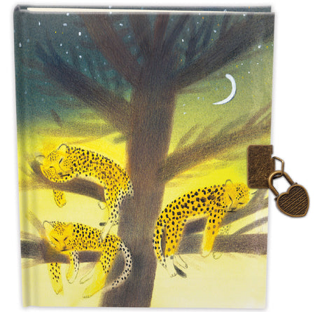 Roger la Borde Wilderness Lockable Notebook featuring artwork by Laura Carlin