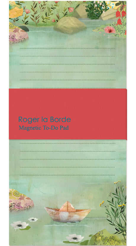 Roger la Borde Dreamland Magnet Notepad featuring artwork by Kendra Binney