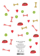 Roger la Borde Pup Talk Greeting Card featuring artwork by Terri Fry Kasuba