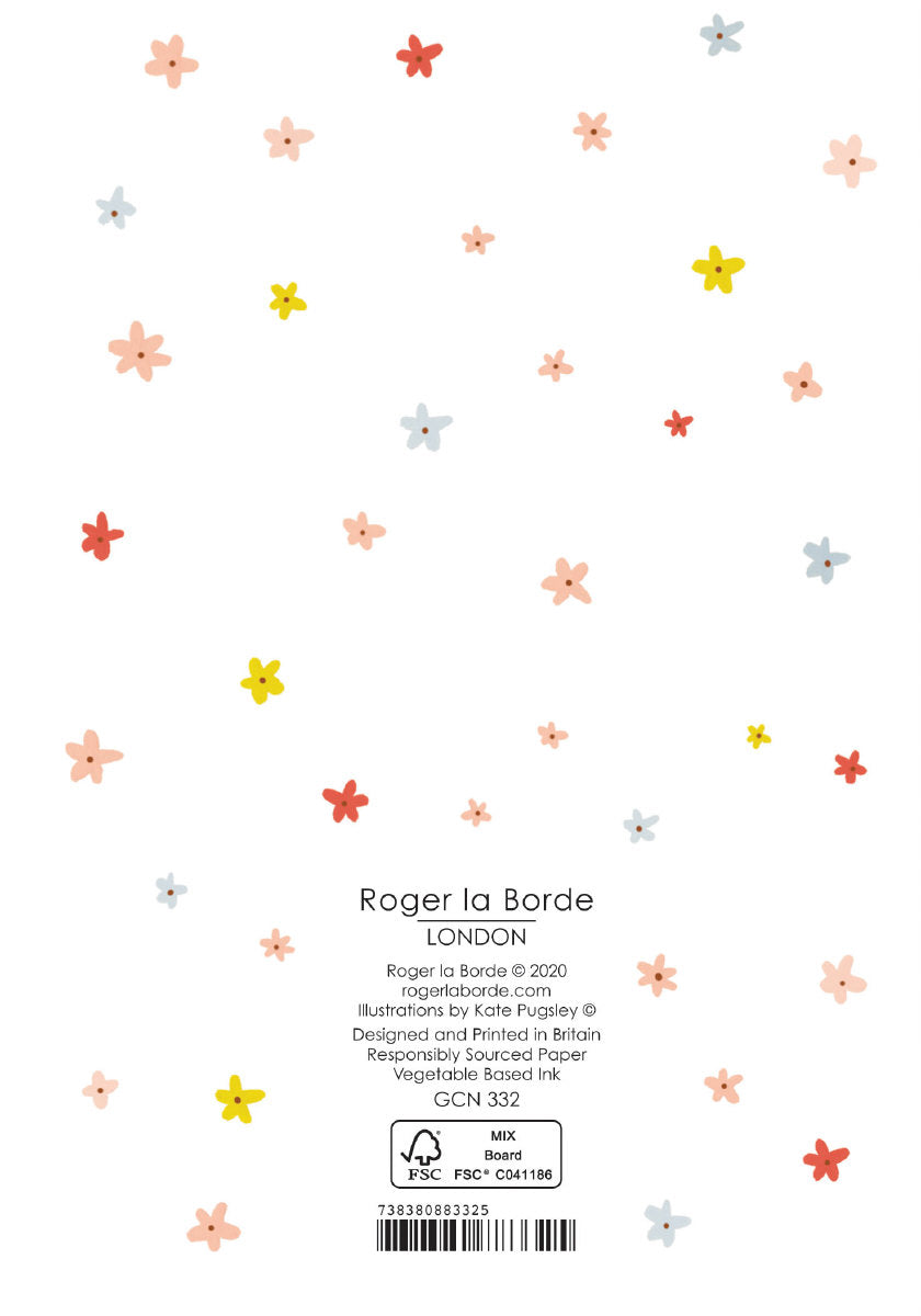 Roger la Borde Chicago School Petite Card featuring artwork by Kate Pugsley