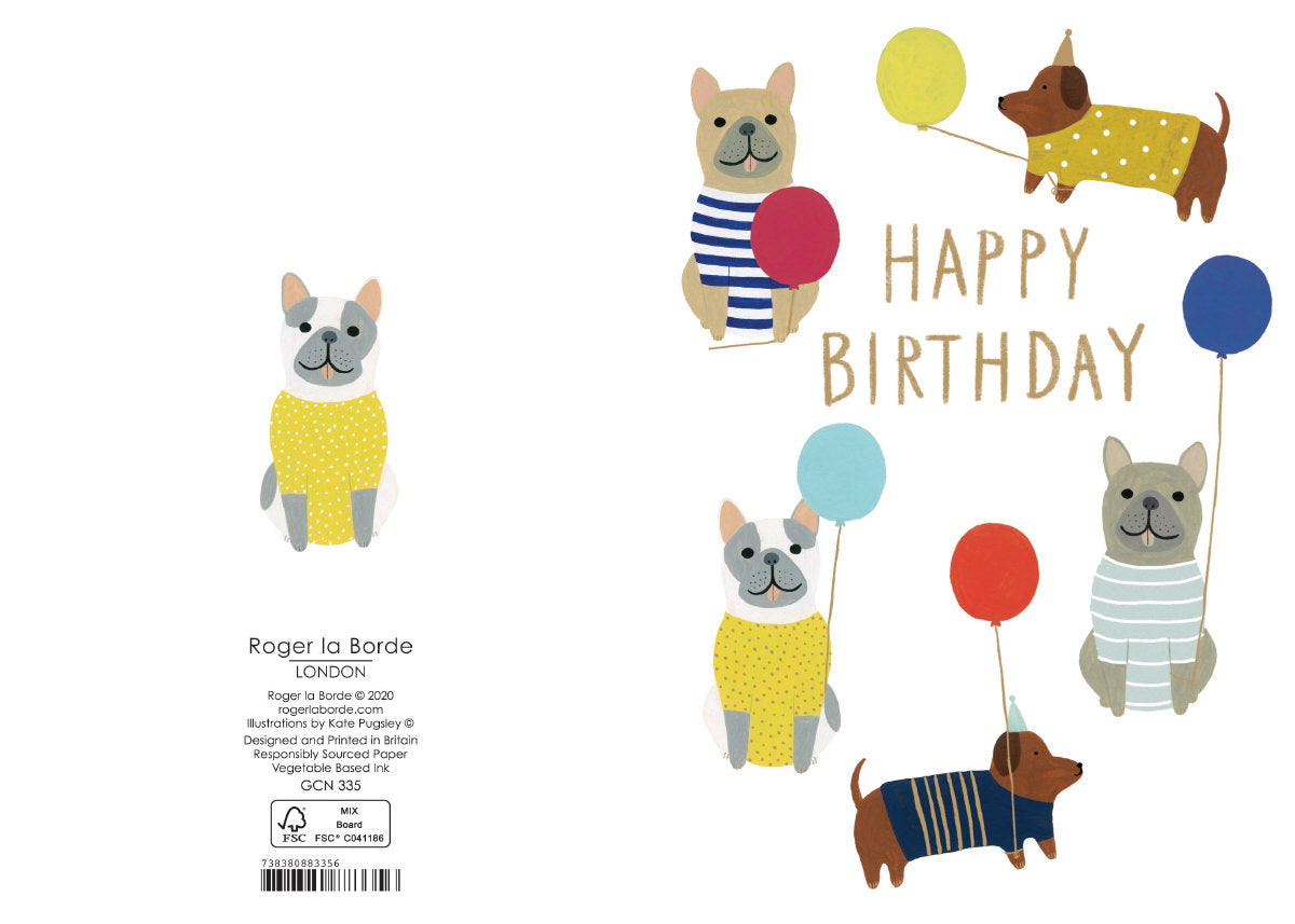 Roger la Borde Chicago School Petite Card featuring artwork by Kate Pugsley