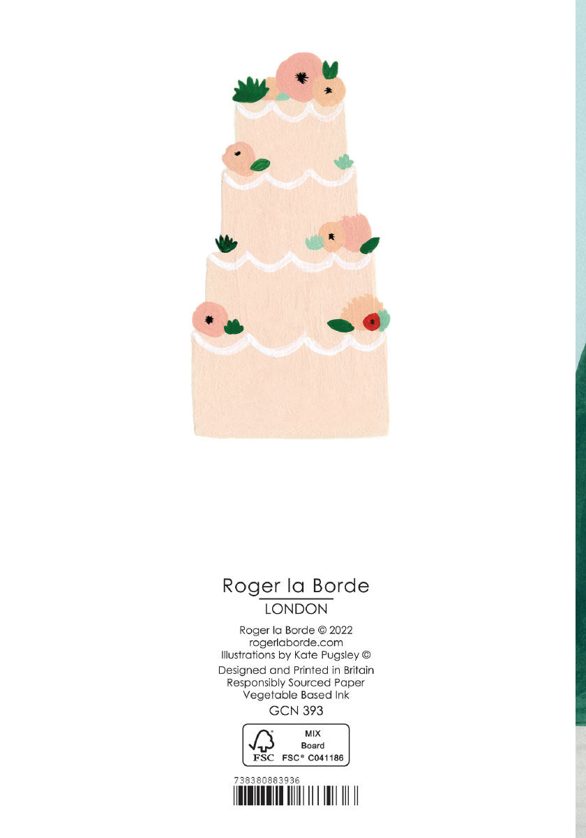 Roger la Borde Chicago School Petite Card featuring artwork by Kate Pugsley