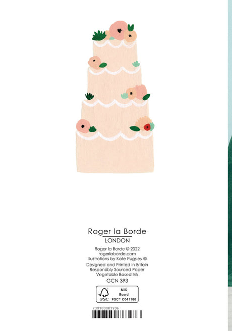 Roger la Borde Chicago School Petite Card featuring artwork by Kate Pugsley