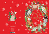 Roger la Borde Frosty Forest Greeting Card featuring artwork by Antoana Oreski