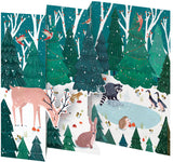 Roger la Borde Wild Wood Hideaway Tri-fold Card Pack featuring artwork by Antoana Oreski