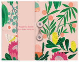 Roger la Borde King Protea Writing Paper Set featuring artwork by Kate Pugsley